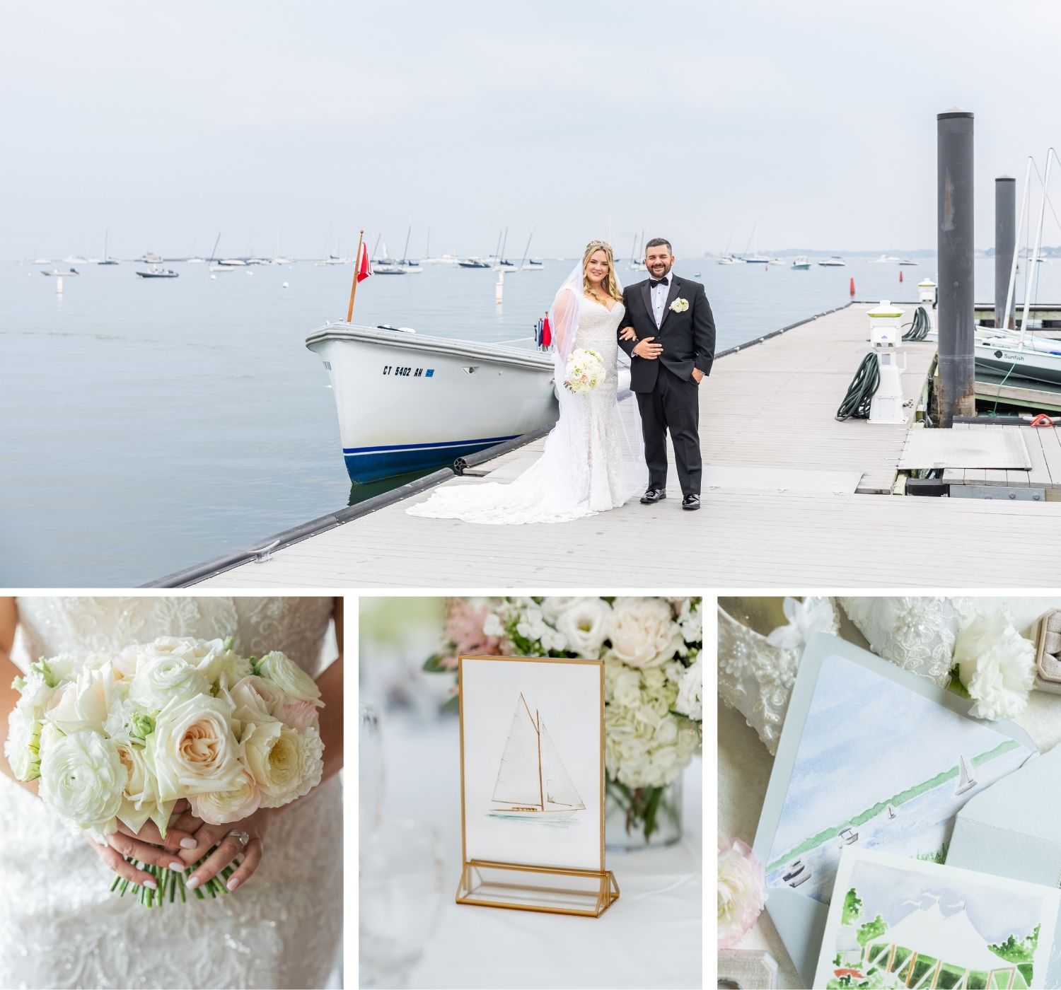 connecticut wedding on the ocean